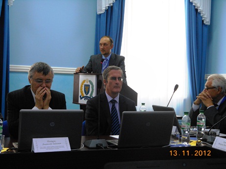 А.Б. Пономарев на открытии пленарного заседания